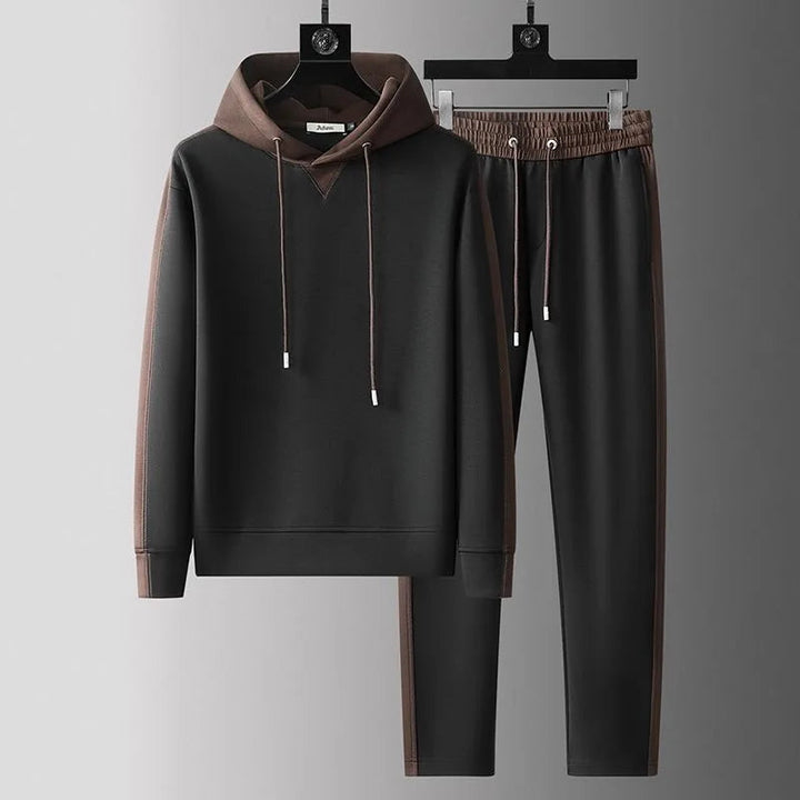 Fox | Men's Color Block Hoodie and Tracksuit Set