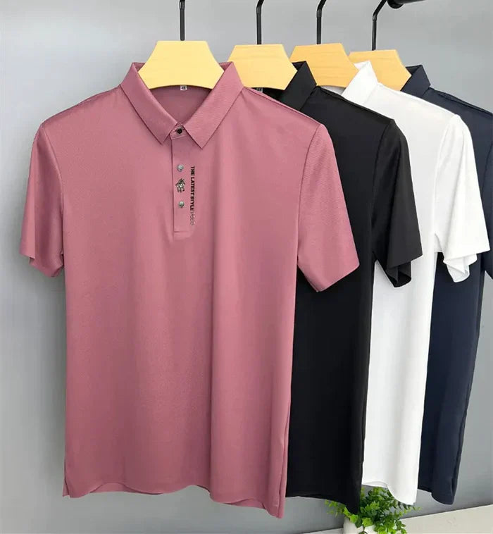 Men's Regular Fit Cotton Polo Shirt - Casual Everyday Wear