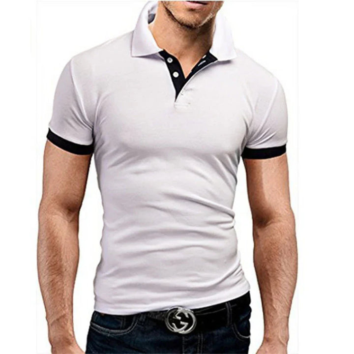 Men's Modern Fit Cotton Polo Shirt - Casual Everyday Wear