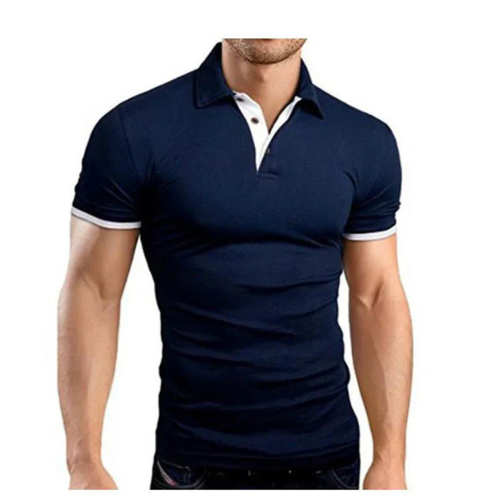 Men's Modern Fit Cotton Polo Shirt - Casual Everyday Wear