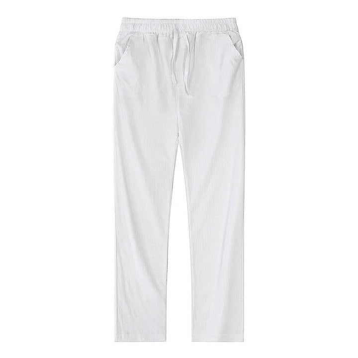 Men's Lightweight Breathable Linen Trousers