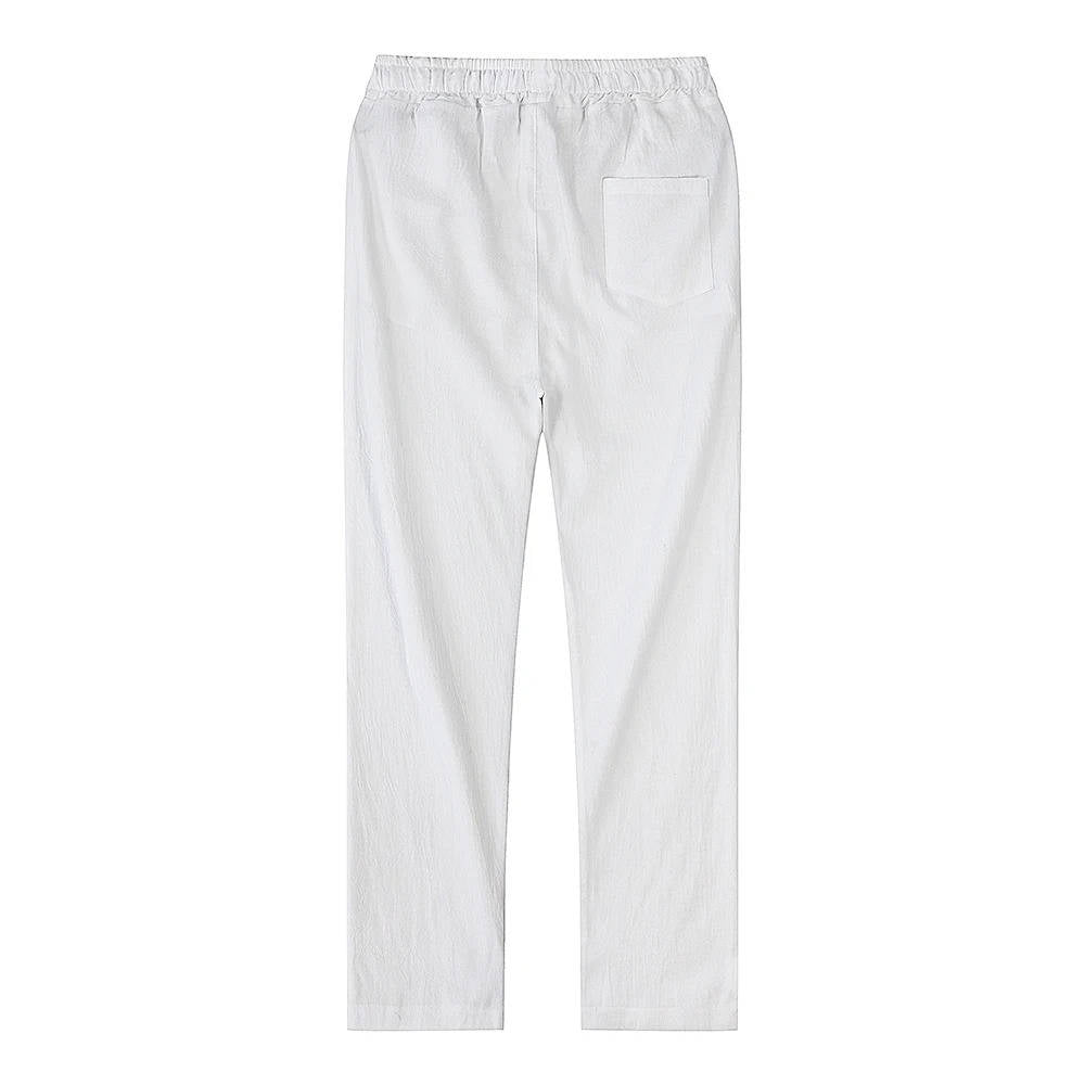 Men's Lightweight Breathable Linen Trousers