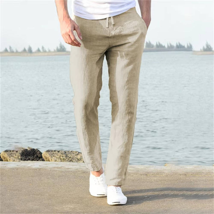 Men's Lightweight Breathable Linen Trousers