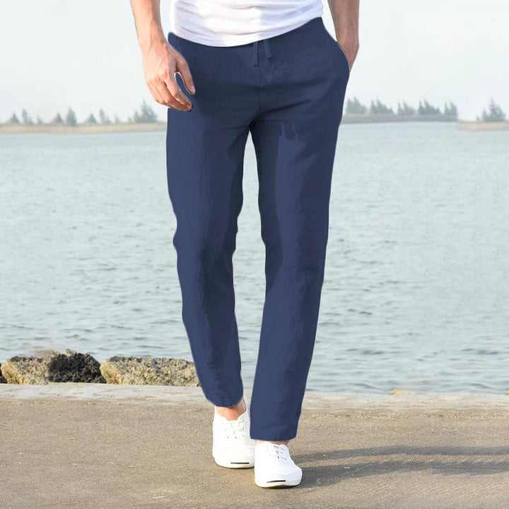 Men's Lightweight Breathable Linen Trousers