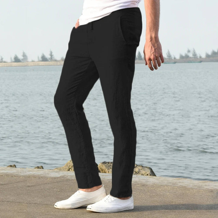 Men's Lightweight Breathable Linen Trousers