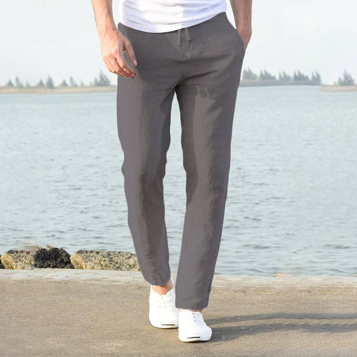 Men's Lightweight Breathable Linen Trousers