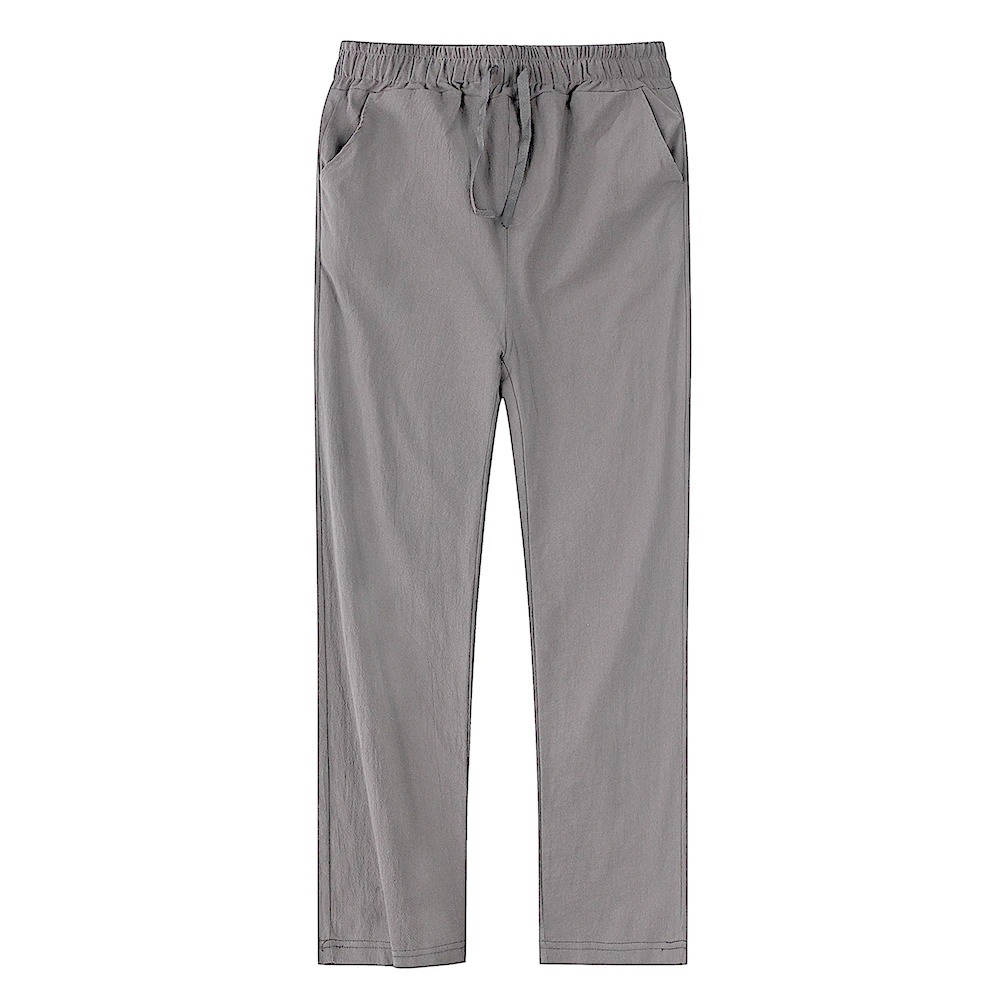 Men's Lightweight Breathable Linen Trousers