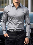Men's Cuffed Button Down Shirt