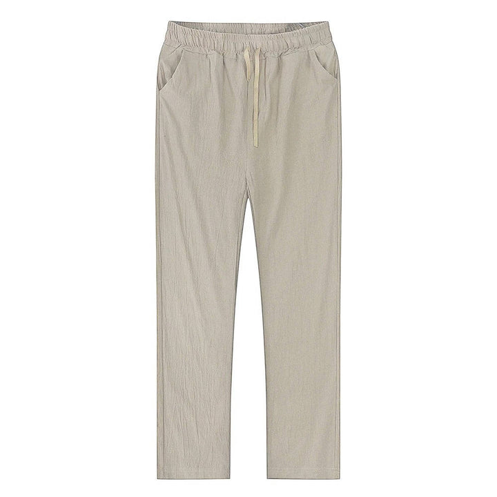 Men's Lightweight Breathable Linen Trousers