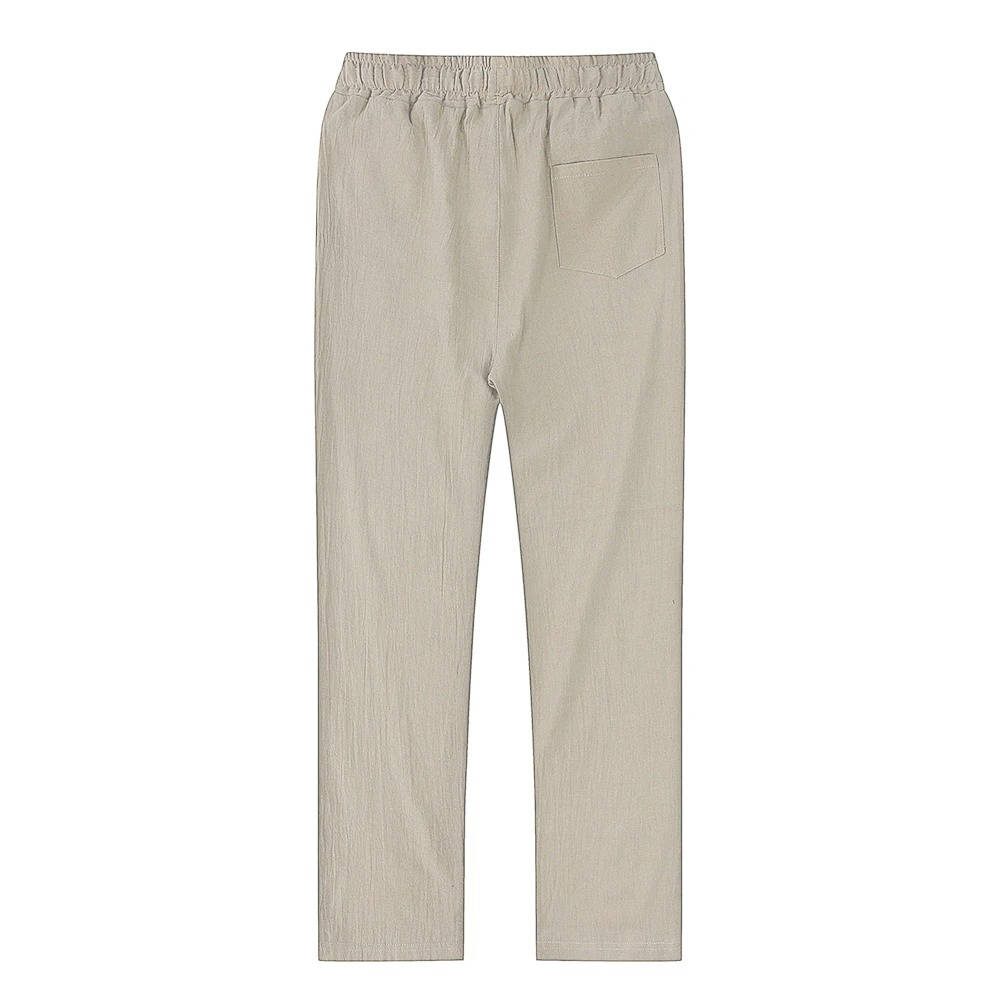 Men's Lightweight Breathable Linen Trousers