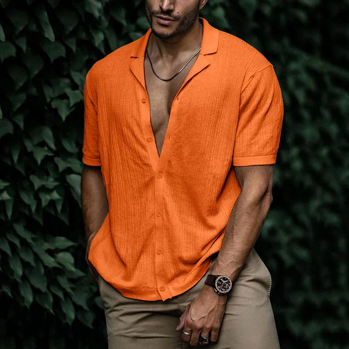Men's Casual Lightweight Linen Shirt - Summer Fashion