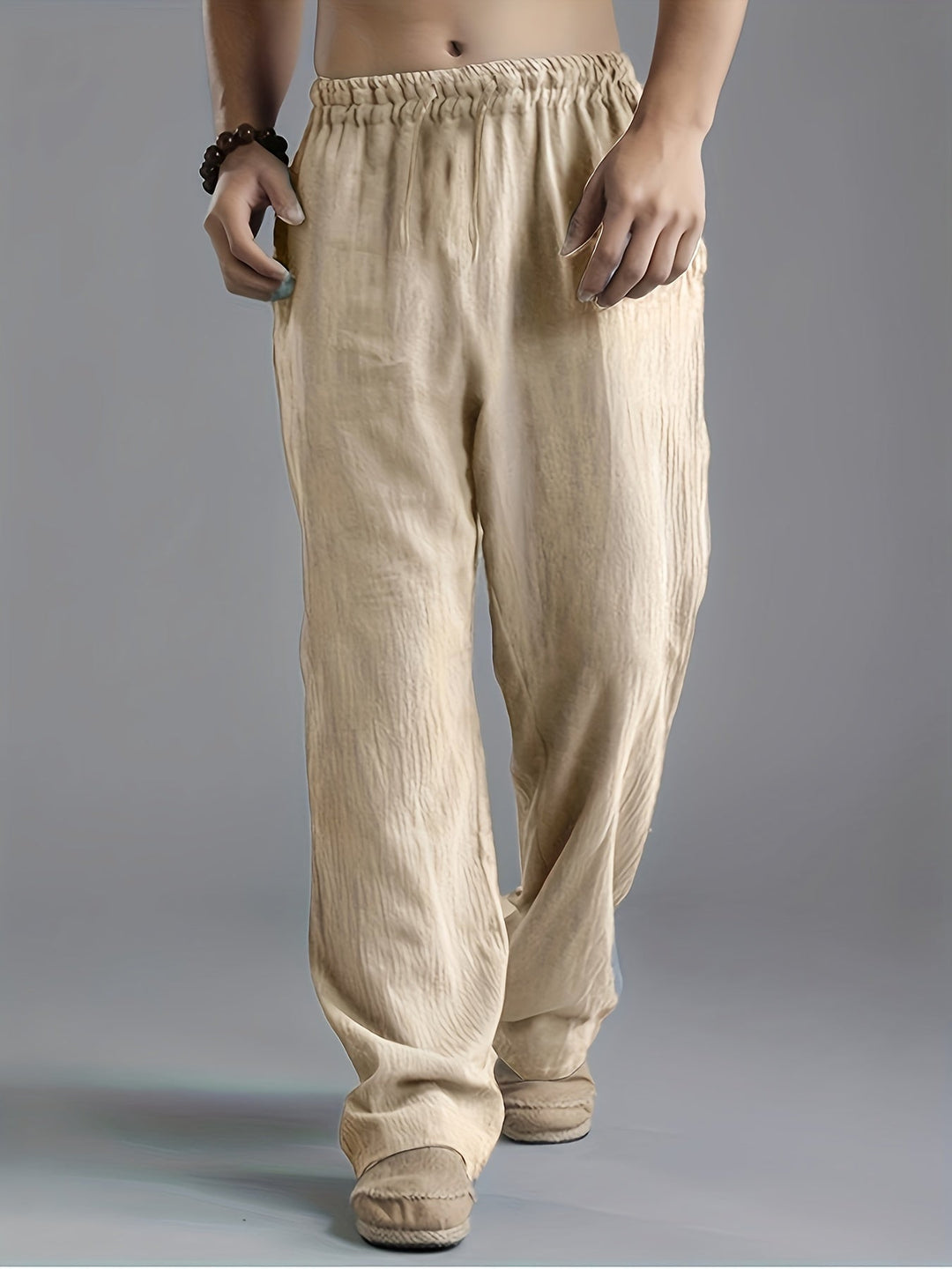 Finn | Men's Casual Linen Trousers
