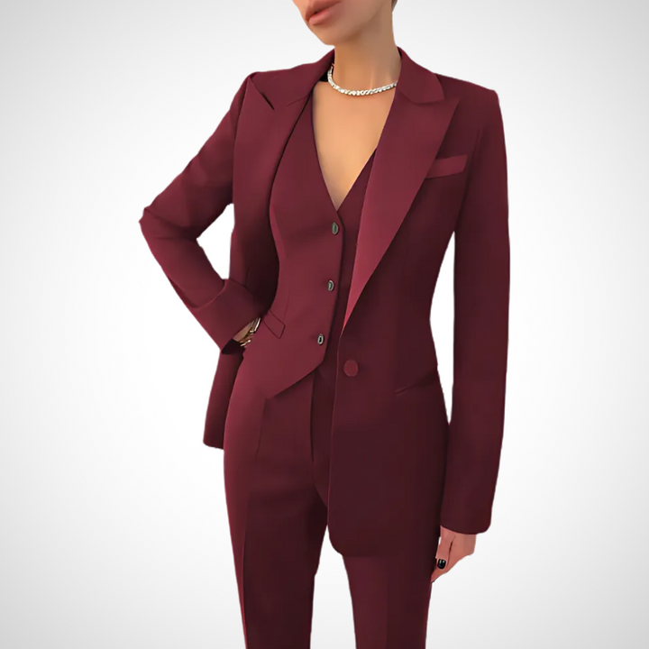 Emily | Women's Blouse Three-Piece Suit, Formal