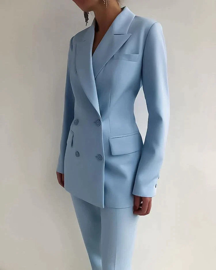 Erica | Women's Blouse with Tailored Fit and Button Closure, Work
