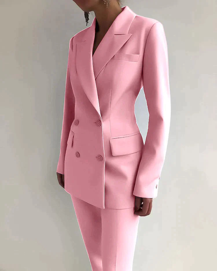Erica | Women's Blouse with Tailored Fit and Button Closure, Work