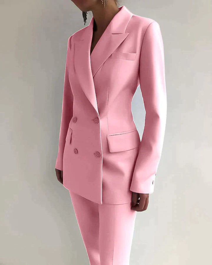 Erica | Women's Blouse with Tailored Fit and Button Closure, Work