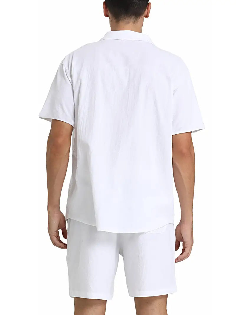 Rhys | Men's Stylish Casual Button-Up Shirt