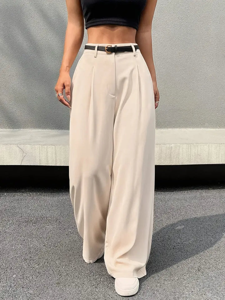 Doris | Women's Pleated High Waist Pant, Casual