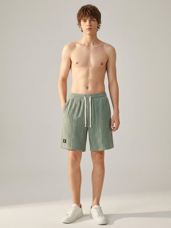 Men's Casual Knit Lounge Shorts - Comfortable Everyday Wear