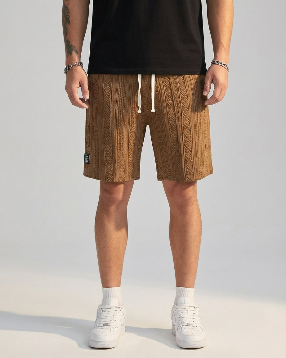 Men's Casual Knit Lounge Shorts - Comfortable Everyday Wear