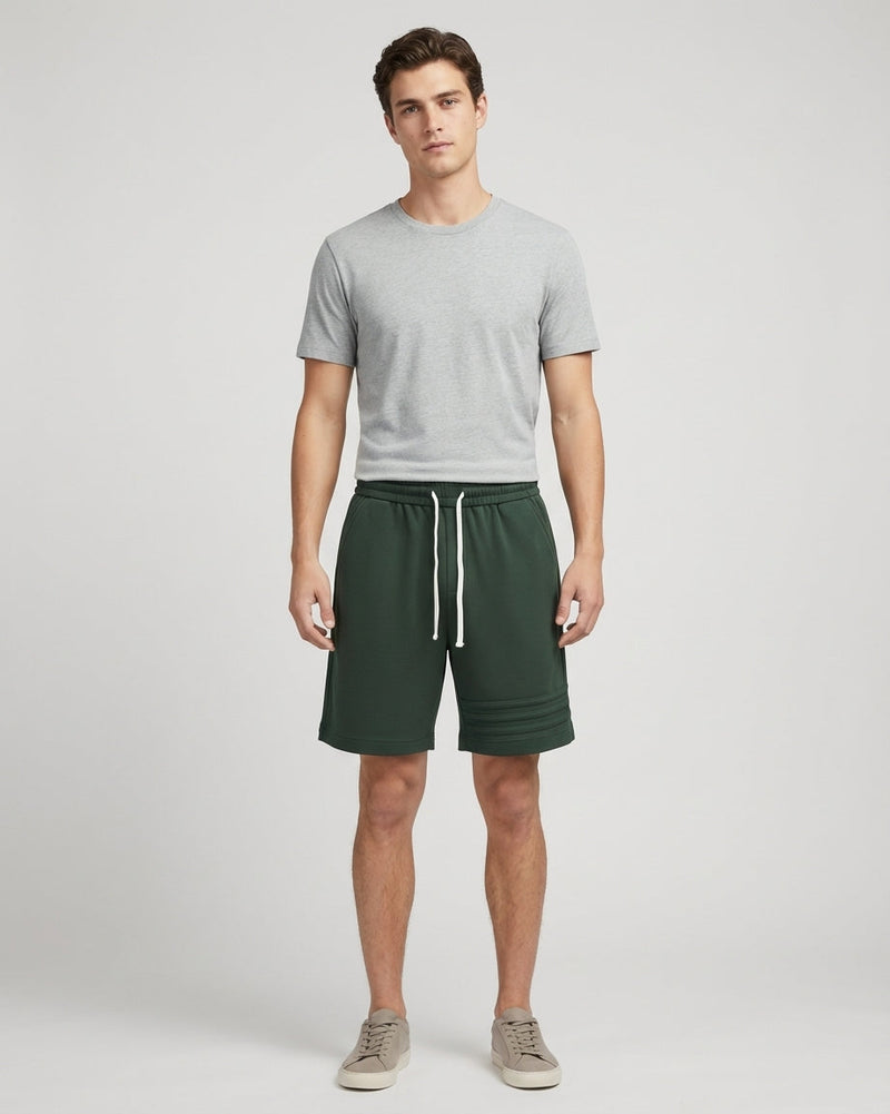 Men's Casual Stripe Cotton Shorts - Summer Comfort
