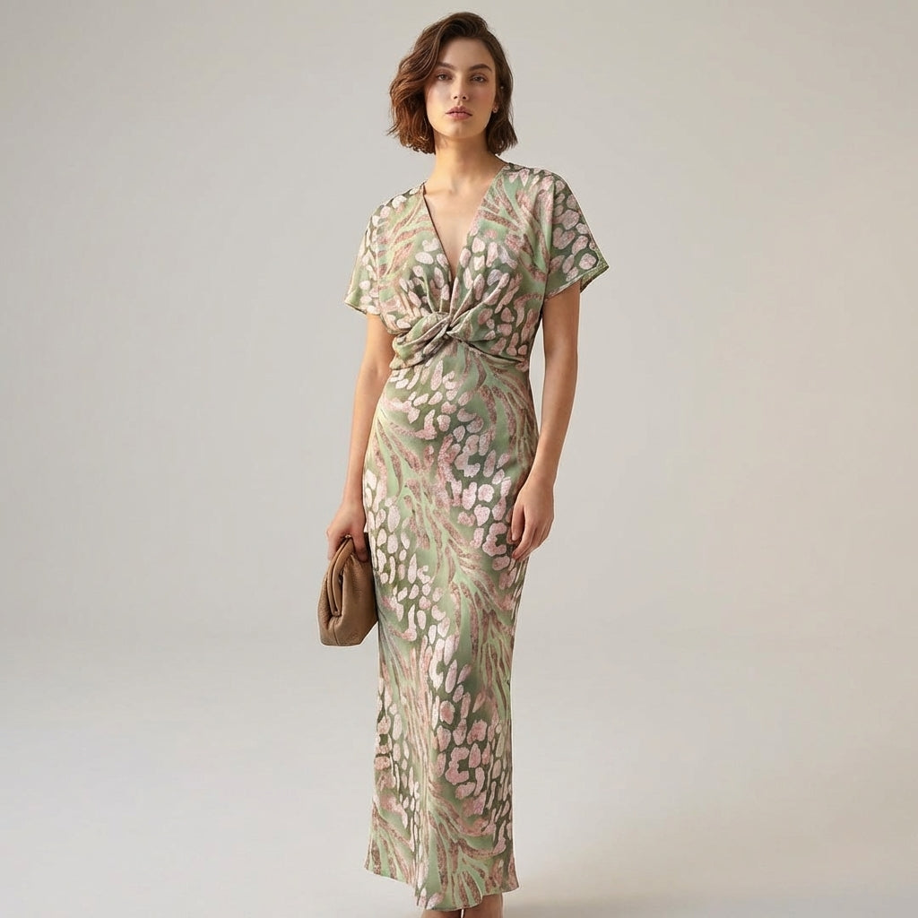 Sabrina | Women's Casual Floral Maxi Dress