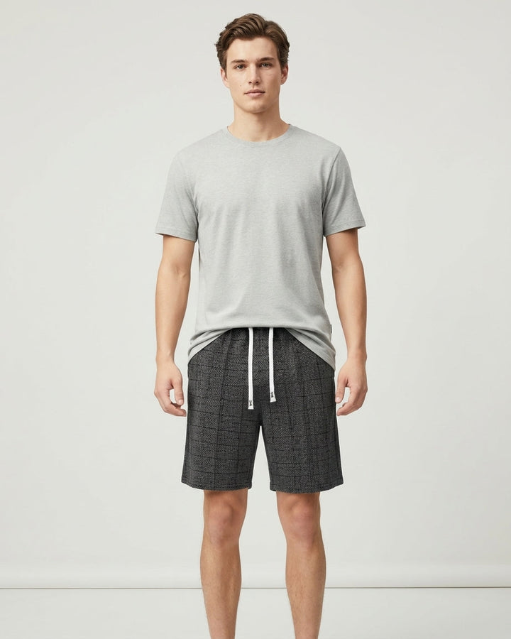 Men's Casual Cotton Lounge Shorts - Summer Comfort