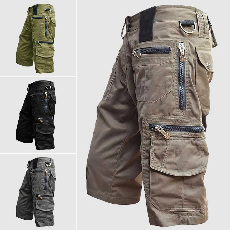Men's Utility Cargo Shorts - Versatile and Functional Design