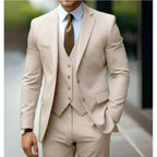 Men's Three-Piece Suit Set