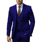 Men's Three-Piece Suit Set