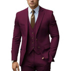 Men's Three-Piece Suit Set