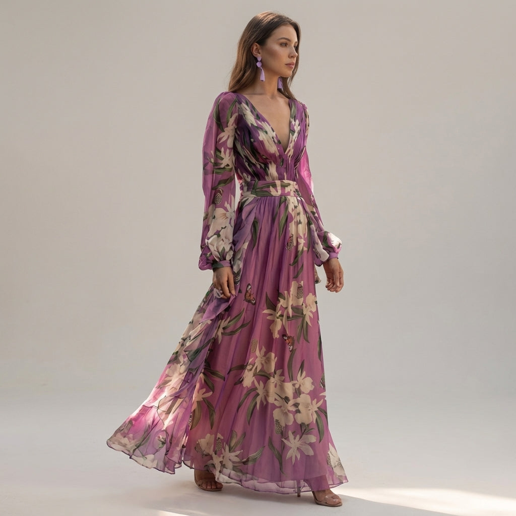 Faye | Women's Floral Maxi Dress