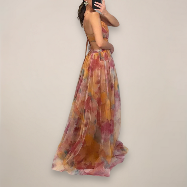 Lena | Women's Floral Maxi Dress