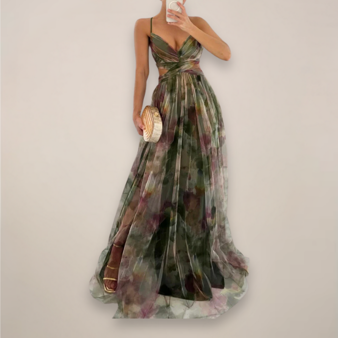 Lena | Women's Floral Maxi Dress