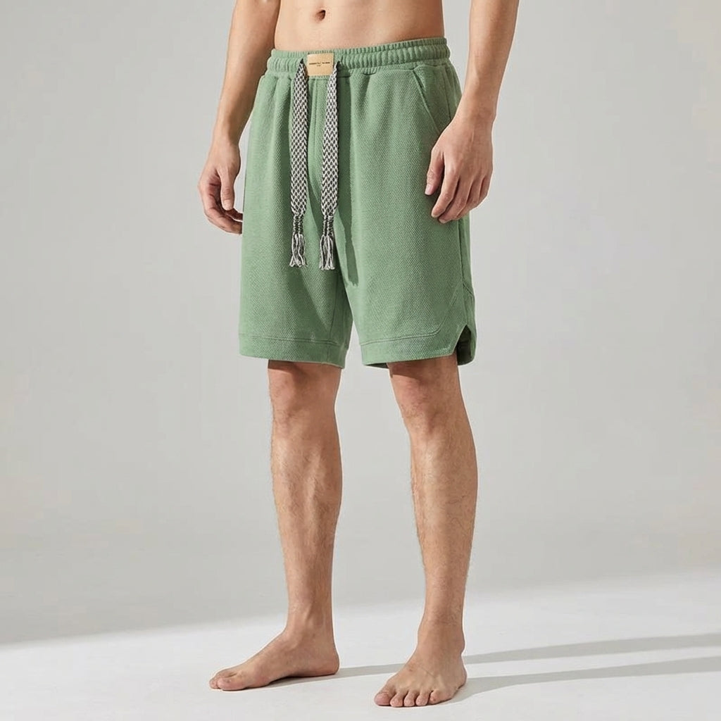 Men's Casual Knit Lounge Shorts - Comfortable Everyday Wear