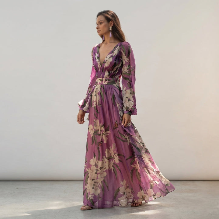 Faye | Women's Floral Maxi Dress
