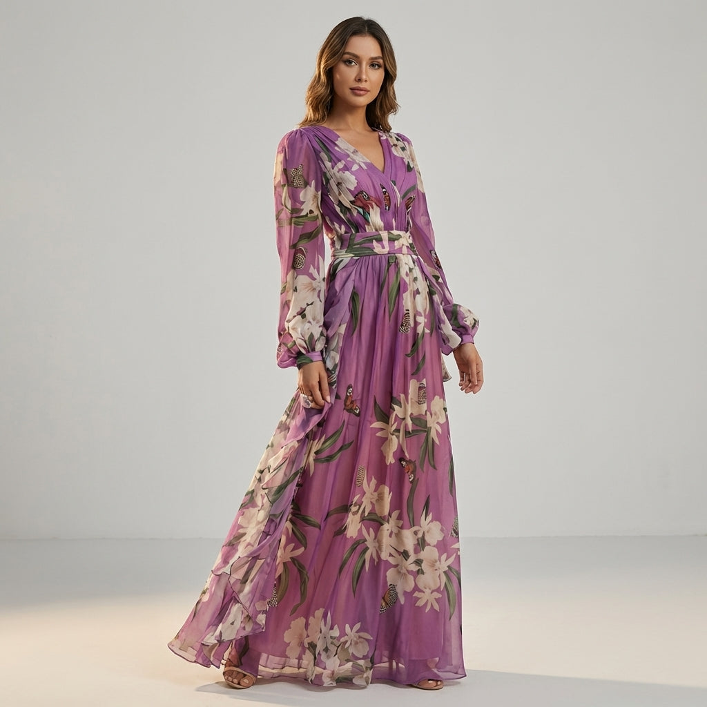 Faye | Women's Floral Maxi Dress