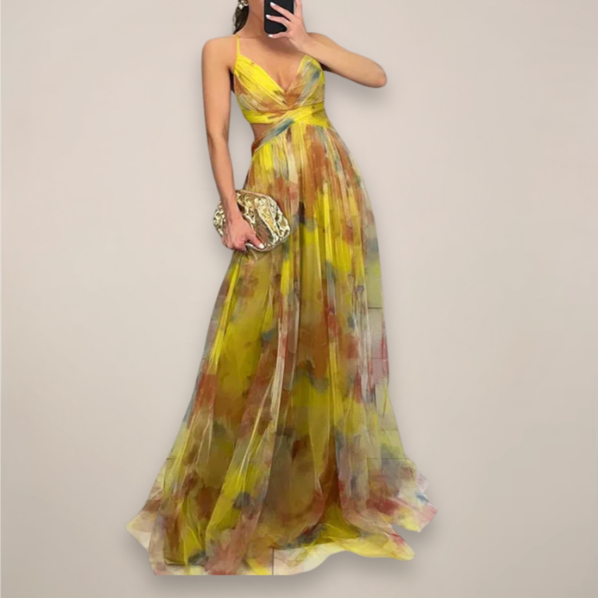 Lena | Women's Floral Maxi Dress