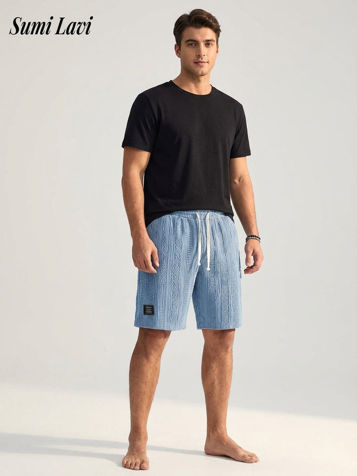 Men's Casual Knit Lounge Shorts - Comfortable Everyday Wear