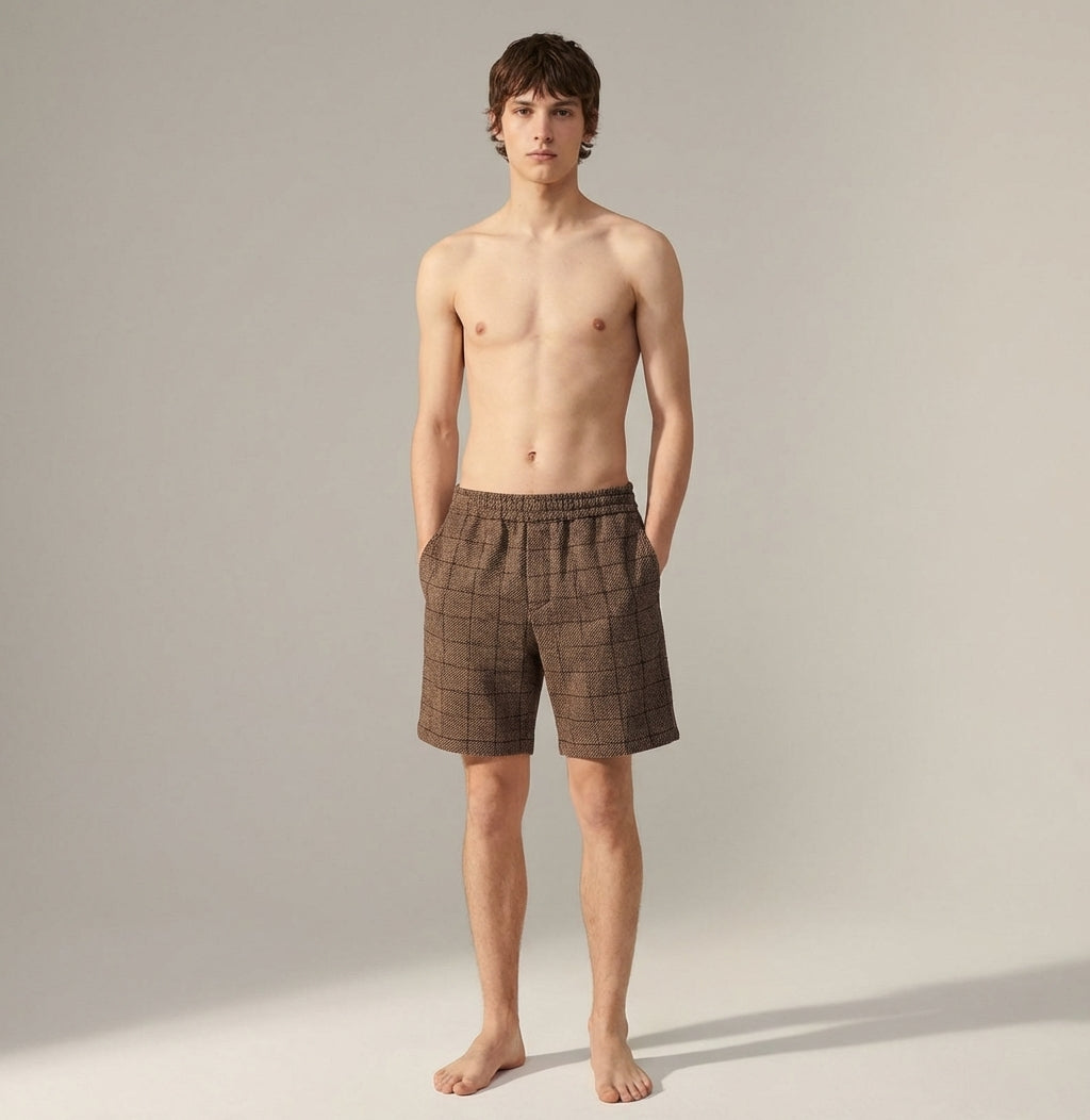 Men's Casual Cotton Lounge Shorts - Summer Comfort