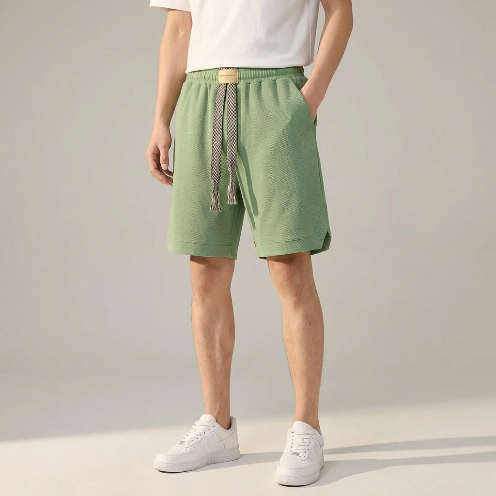 Men's Casual Knit Lounge Shorts - Comfortable Everyday Wear