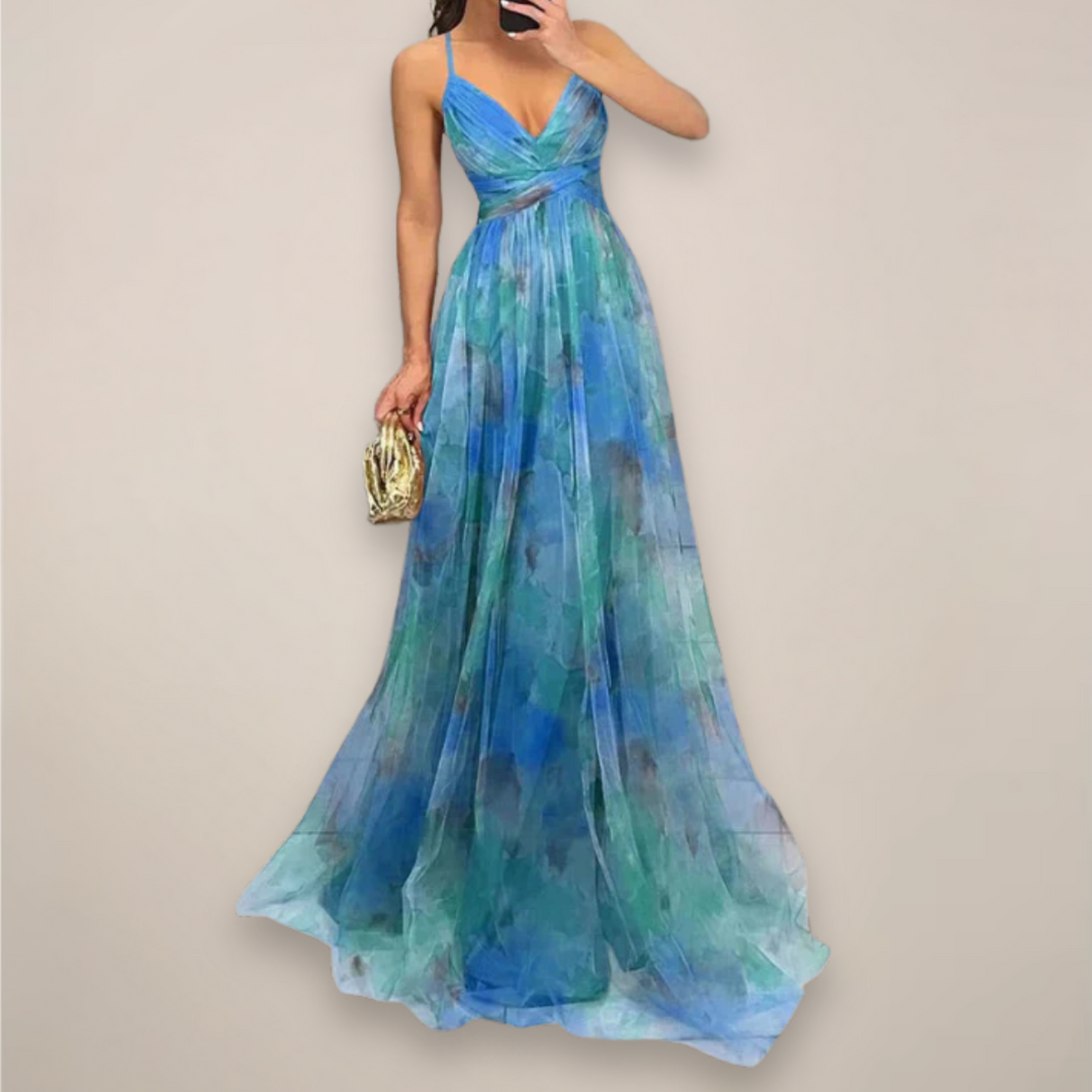 Lena | Women's Floral Maxi Dress