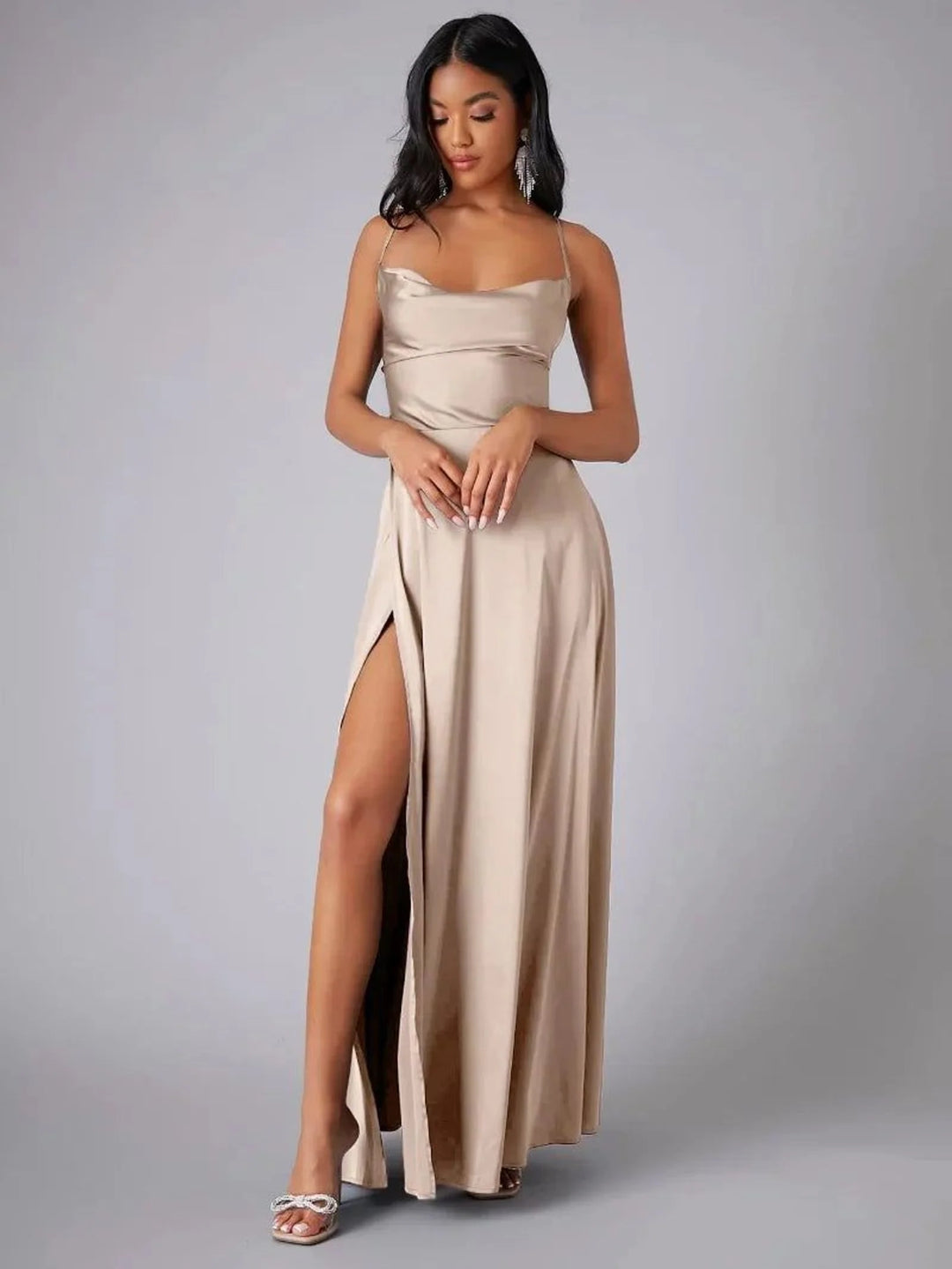 Noha | Women's Elegant Sleeveless Maxi Dress