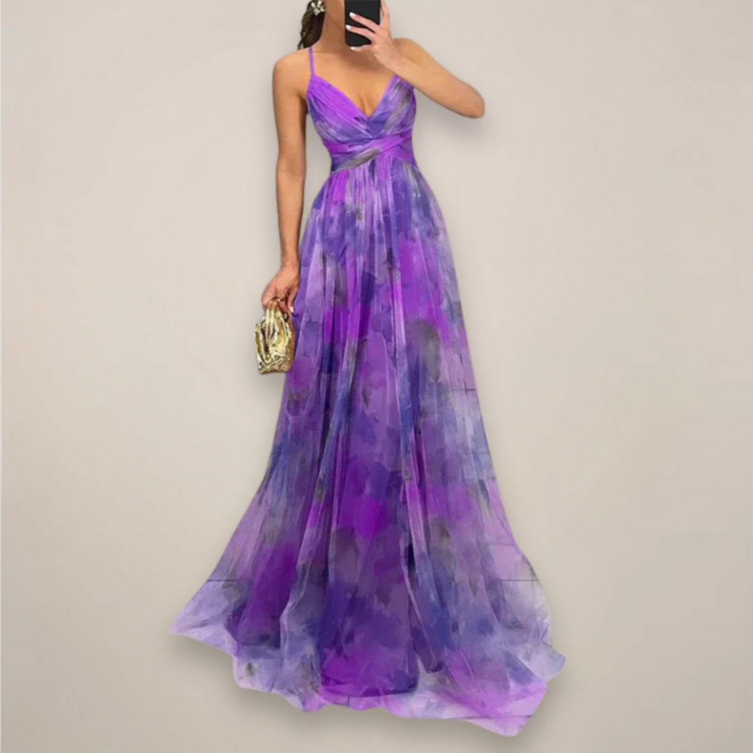 Lena | Women's Floral Maxi Dress