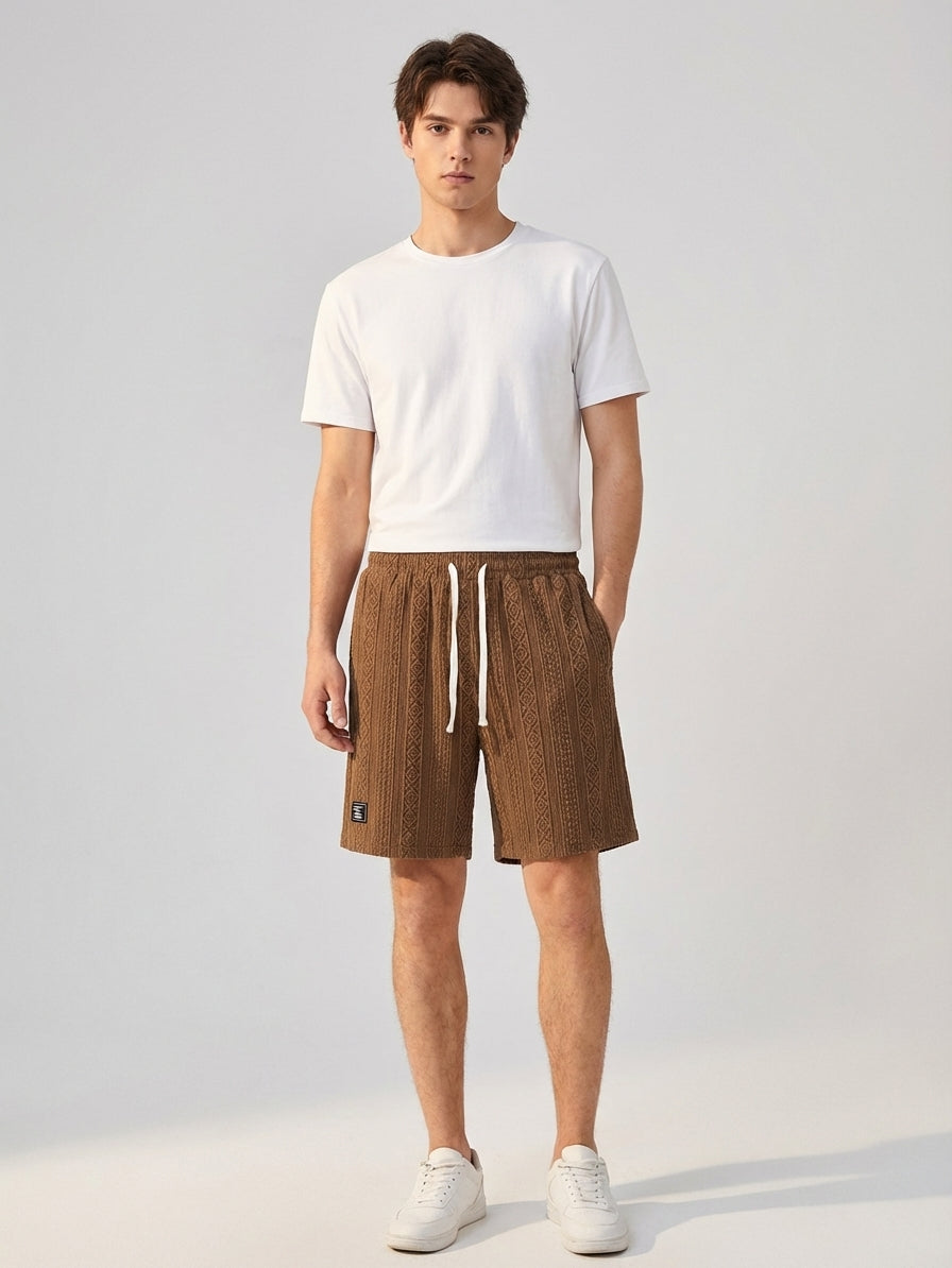 Men's Casual Knit Lounge Shorts - Comfortable Everyday Wear
