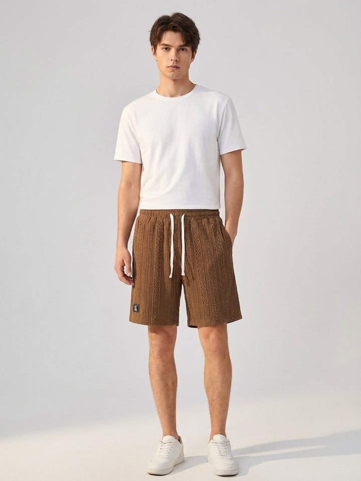 Men's Casual Knit Lounge Shorts - Comfortable Everyday Wear