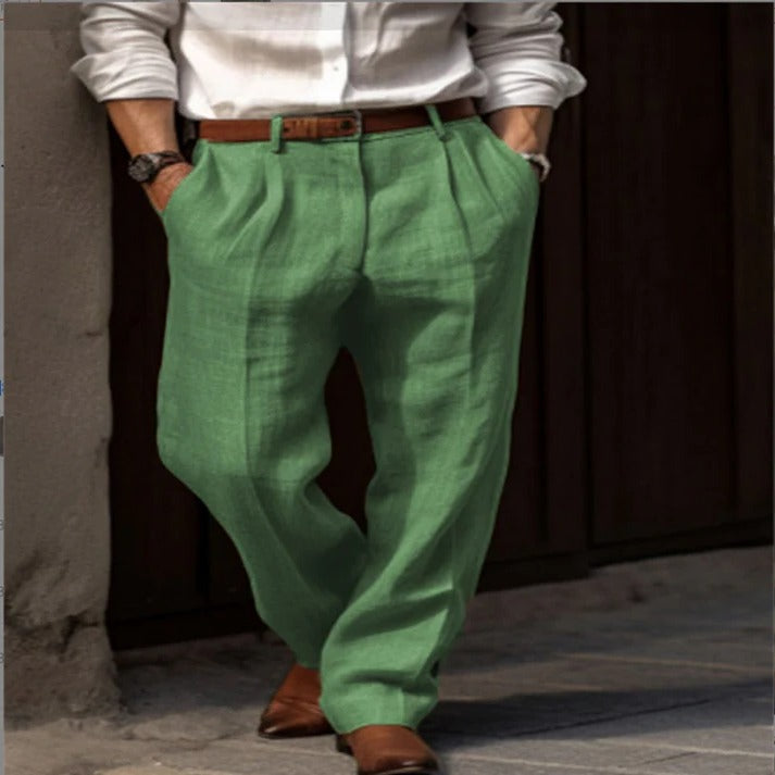 Men's Classic Trousers - Timeless Style and Comfort