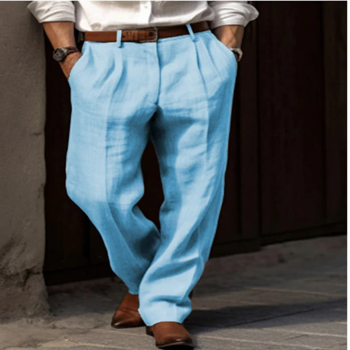 Men's Classic Trousers - Timeless Style and Comfort
