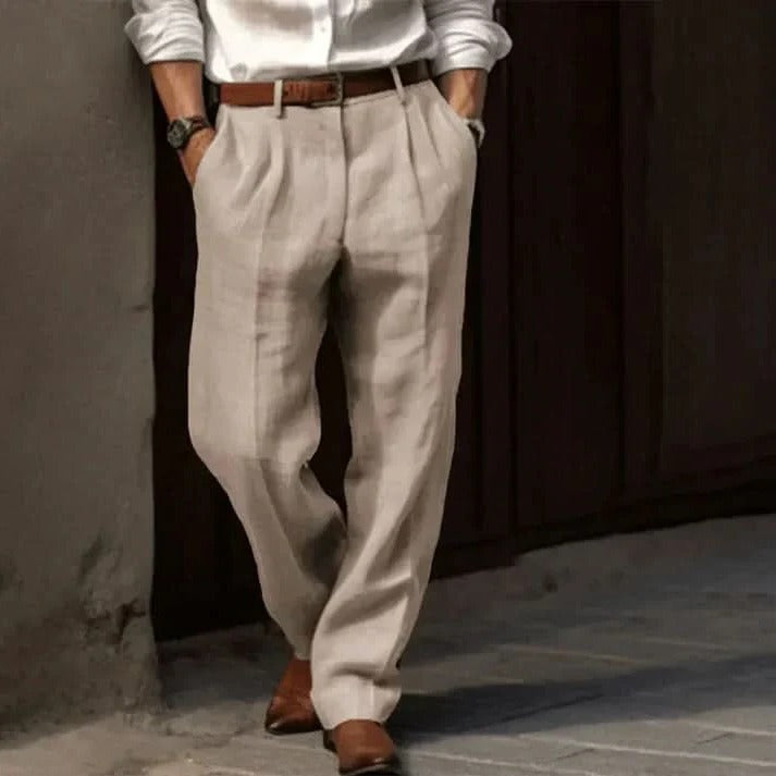 Men's Classic Trousers - Timeless Style and Comfort