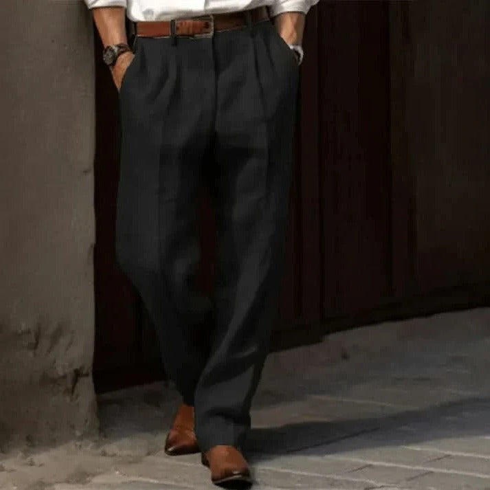 Men's Classic Trousers - Timeless Style and Comfort